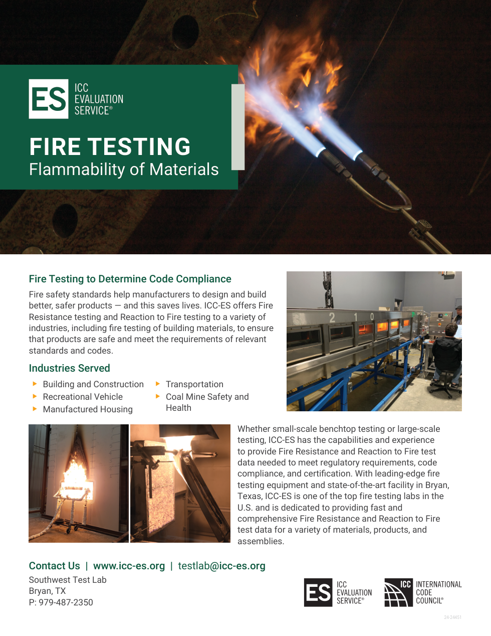 Fire-Retardant-Treated Wood: ASTM E84, Interior Type A/B, Exterior FRTW ...
